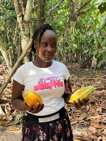 Productrice de cacao